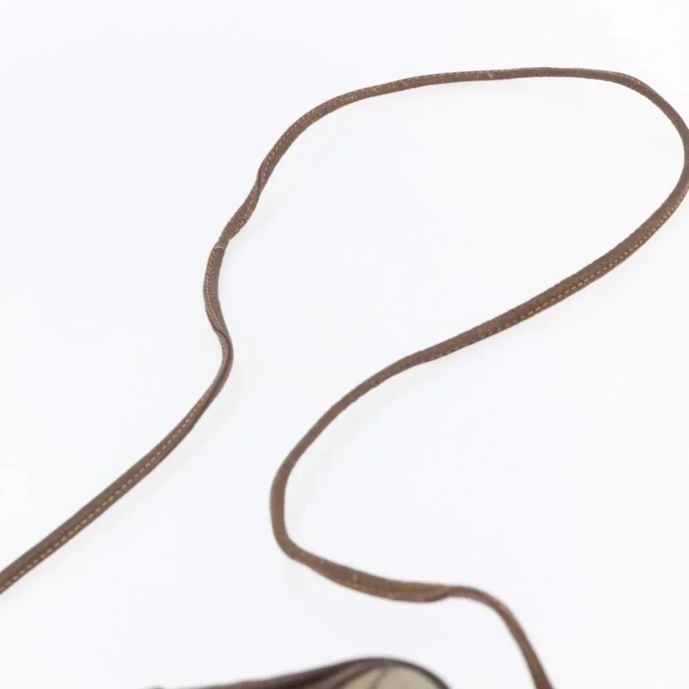 GUCCI GG Supreme Web Sherry Line Bag PVC Beige Gold - Picture 9 of 16